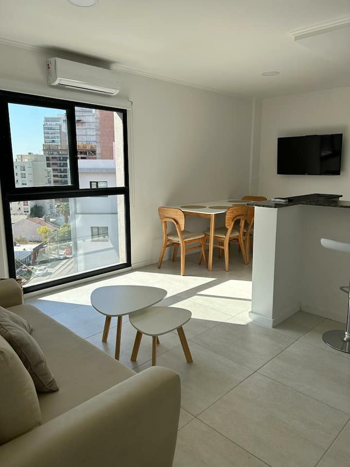 Vista del living-comedor.