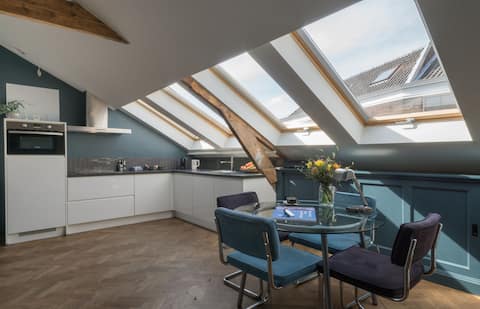 Top performing Airbnb: Luxurious apartment downtown in Rotterdam Centrum