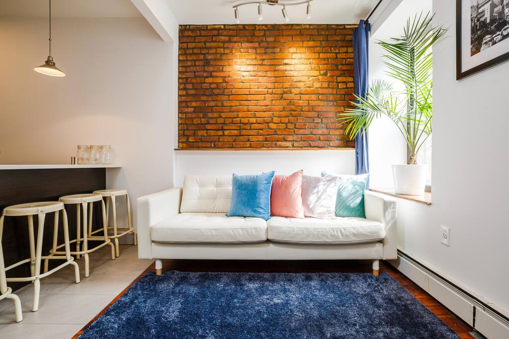Do a photoshoot or take a load off from a day of exploring in our professionally decorated living room!