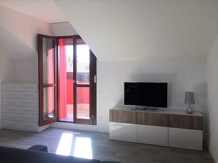 Accogliente Mansarda - Milan Linate Airport (LIN)
