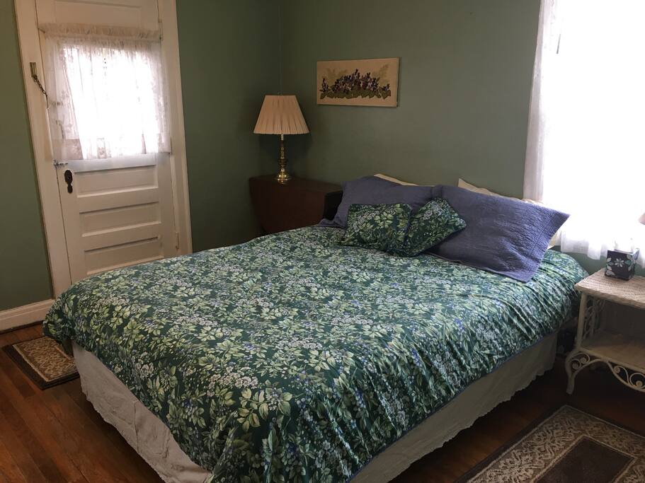 Comfortable queen size bed