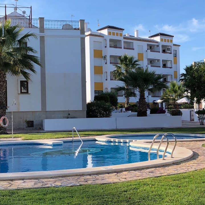 Sunny Pool View Apartment - Cabo Roig