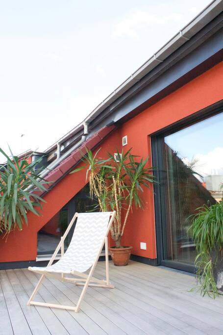 Dachterrasse / Rooftop terrace