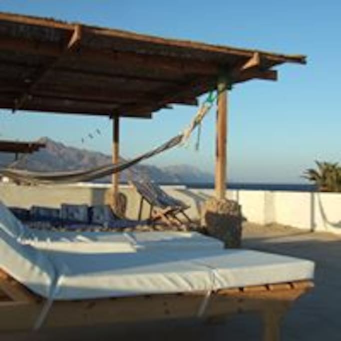 Chill out on the rooftop