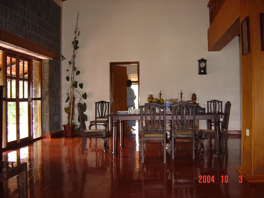 Dinning Room and a view of the main hall