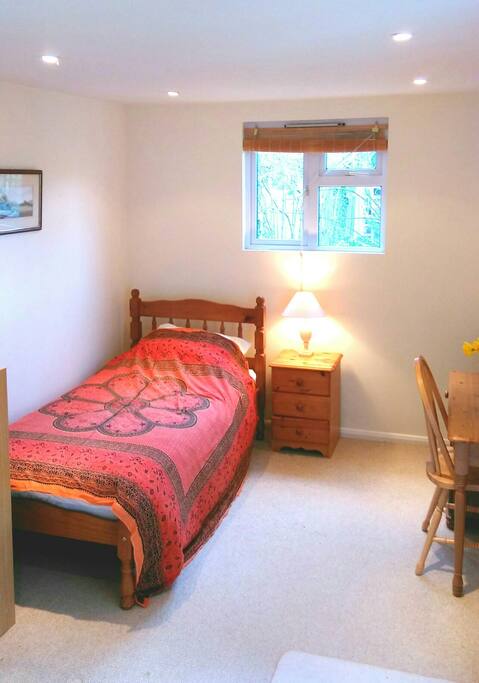 Spacious bedroom
