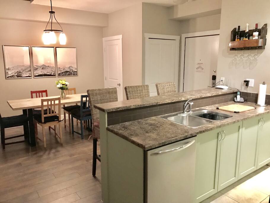 Kitchen and dining