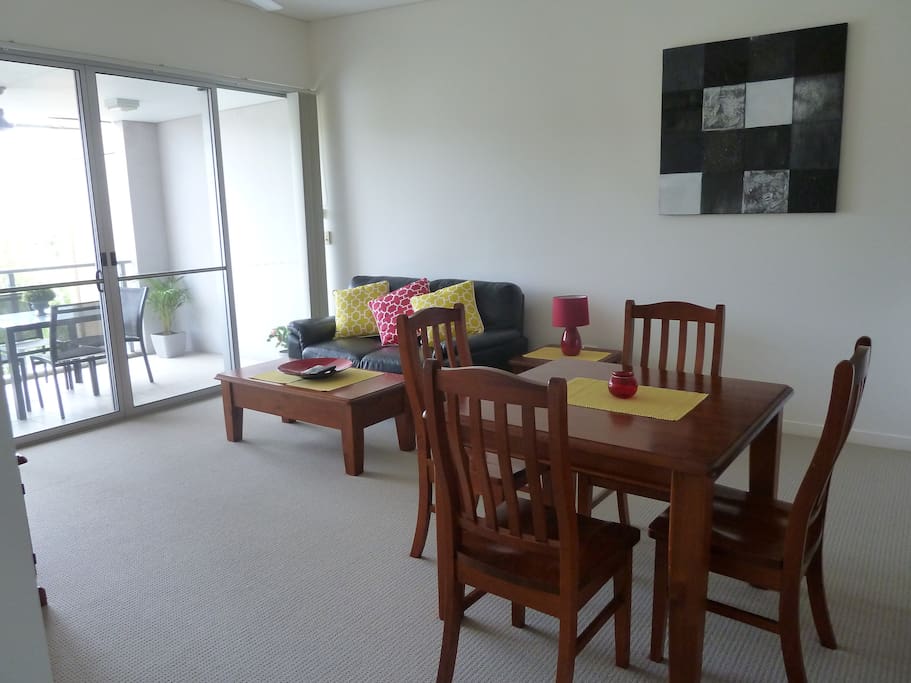 Dining area and lounge