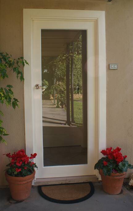 Your private access to your suite.