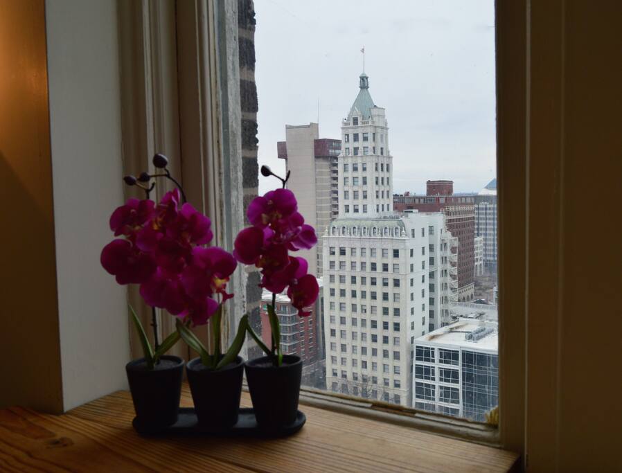 View of the gorgeous Court Square Center.