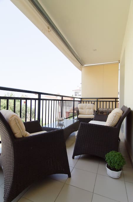 Balcony with seaview
