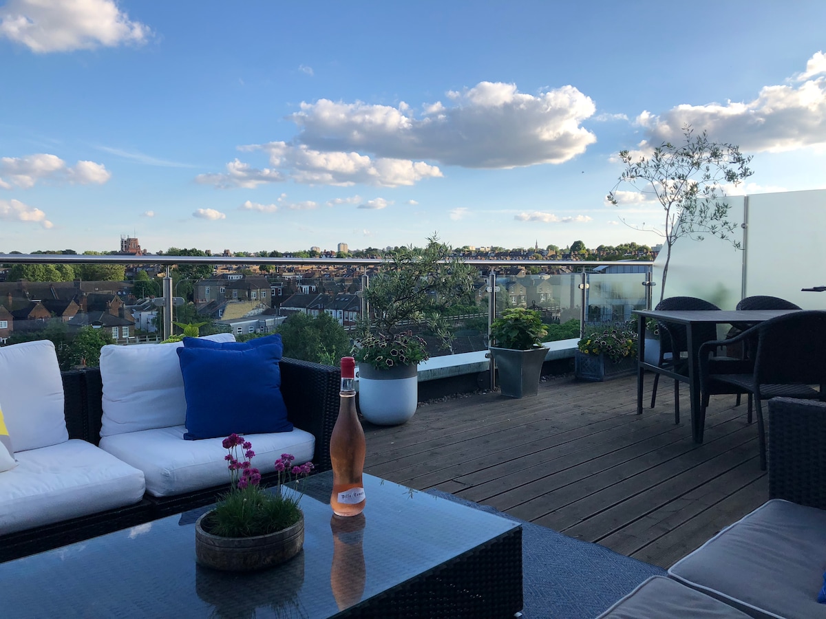 Beautiful view of Modern Penthouse Apartments With Private Sauna