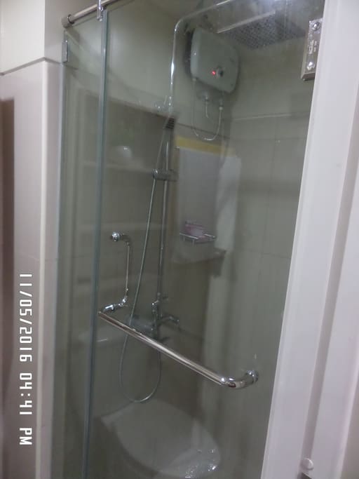 Shower with Water Heater
