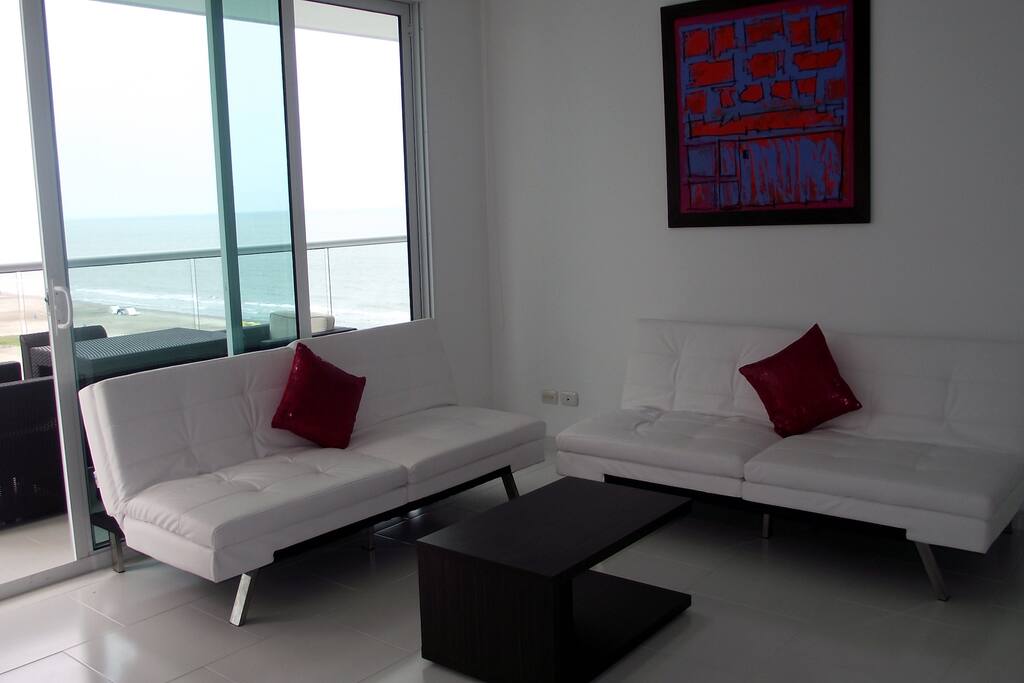 sala con 2 sofacamas