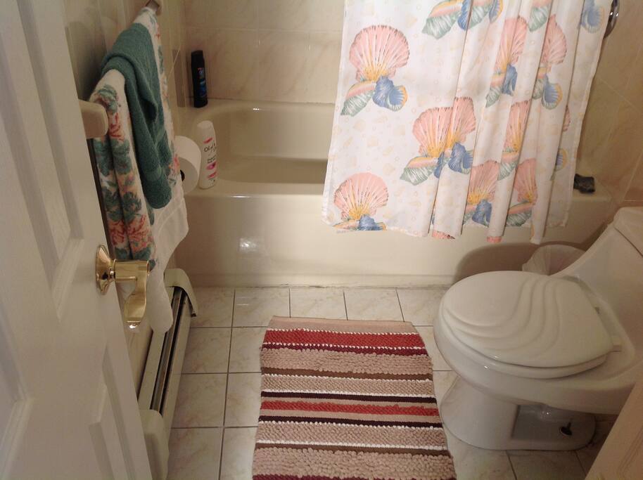 A view of the bathroom