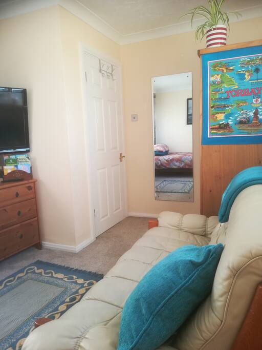 Your room is bright and airy