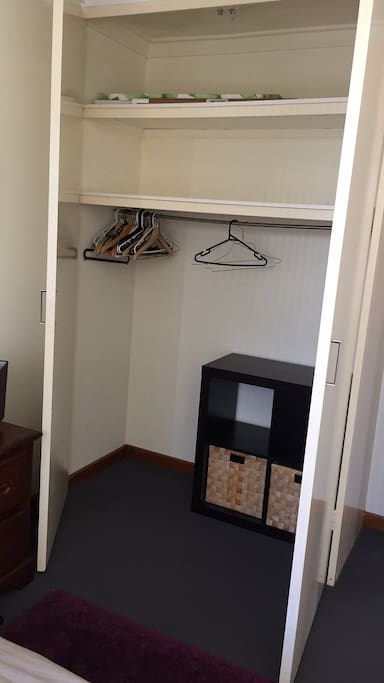 Storage space in room
