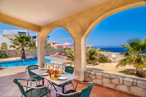 Villa Clio, breathtaking sea view