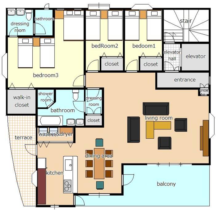 間取り図 -floor plan-