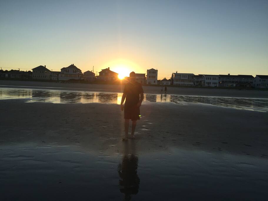 sunset walk