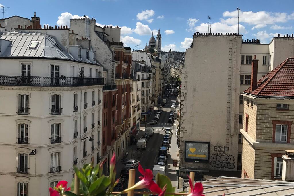 Vue depuis le balcon