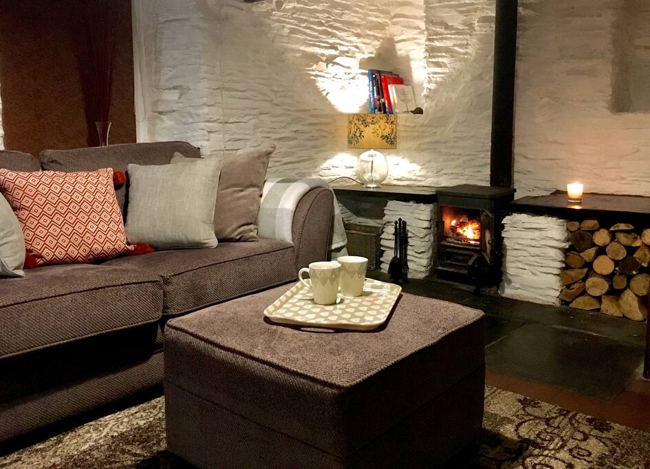 Cosy evenings by the fireside.