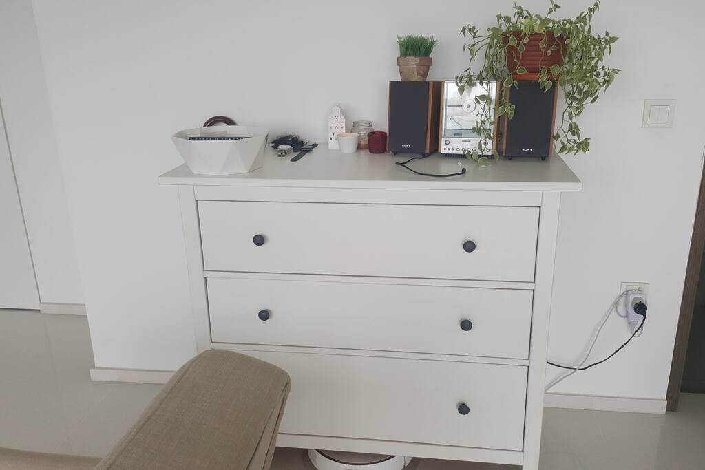 We love to decorate our apartment with beautiful plants!