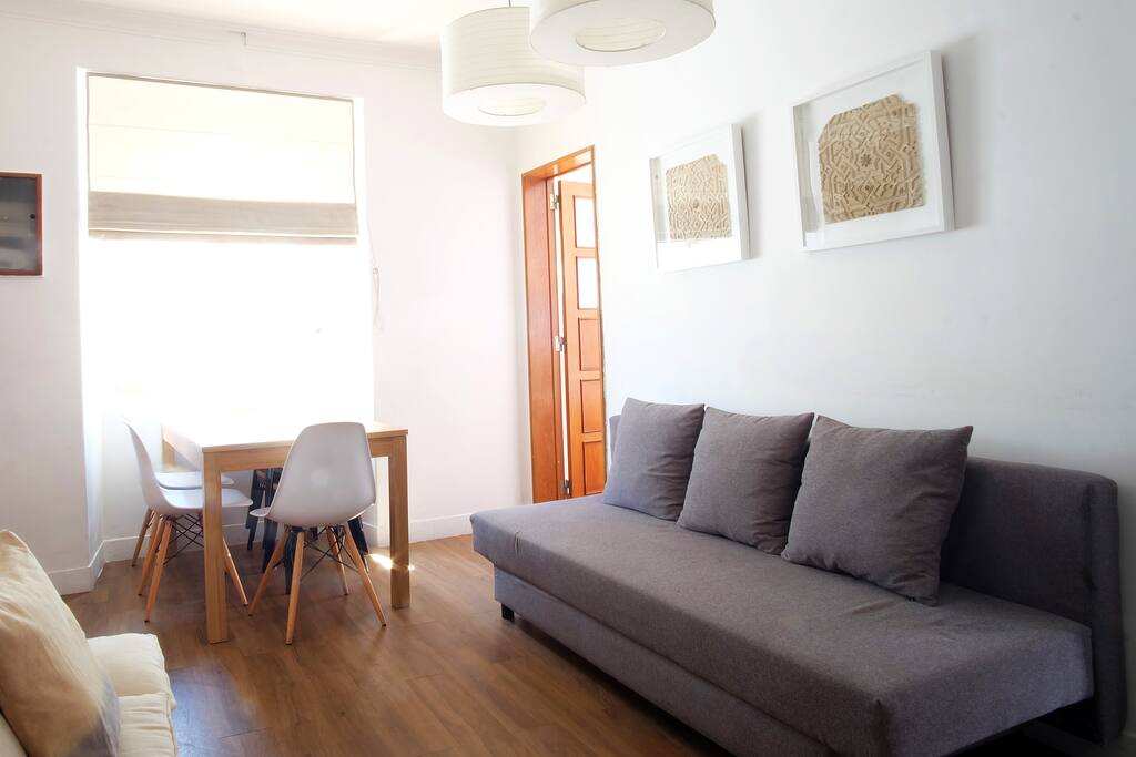 Spacious and bright living room - relax and enjoy at the end of the day!