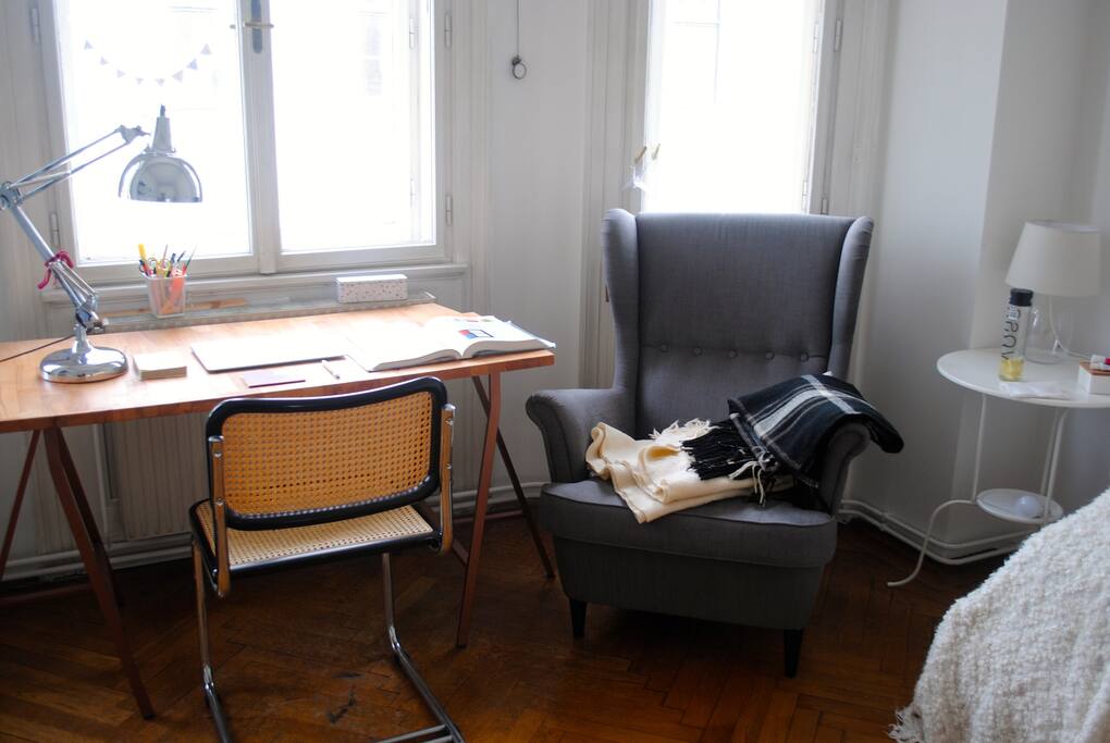 perfect for working, reading or just relaxing
