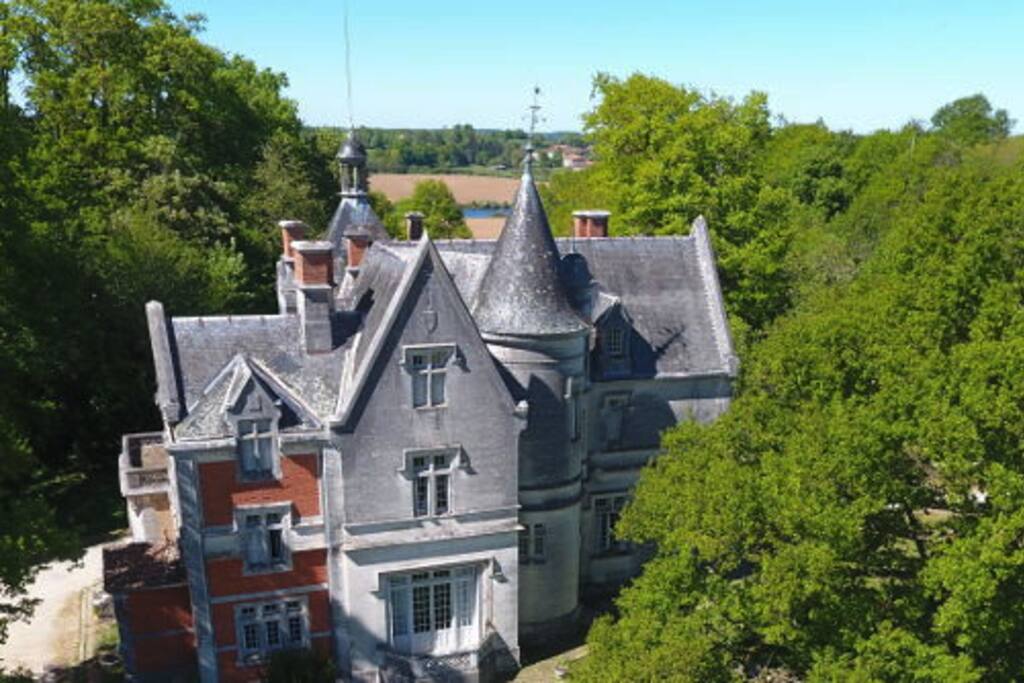 La Redortière vue du ciel