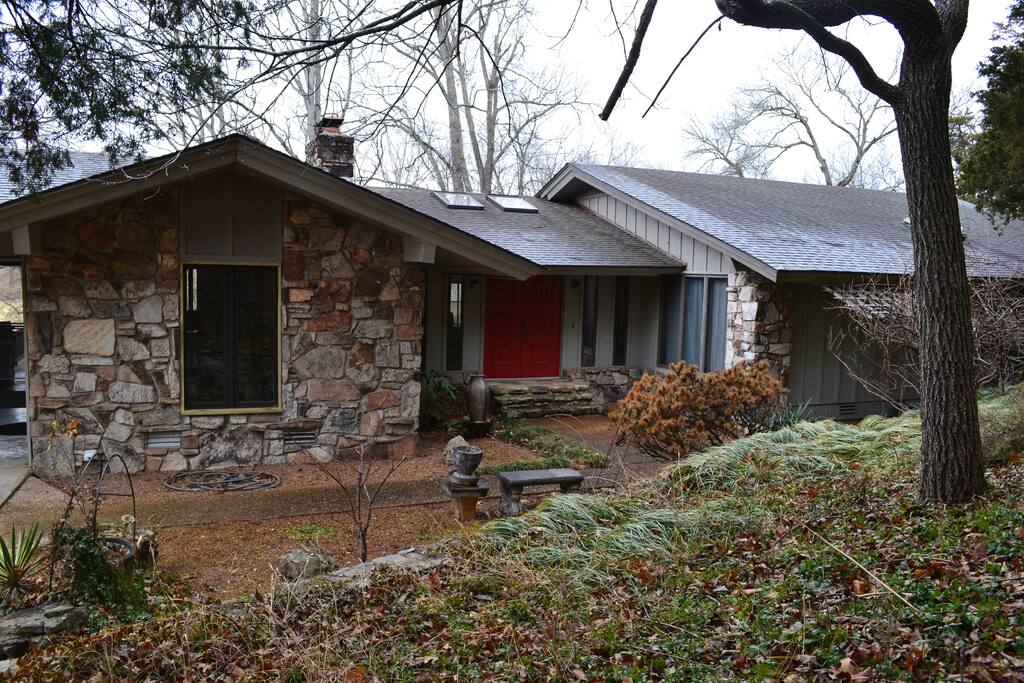 Front of home.