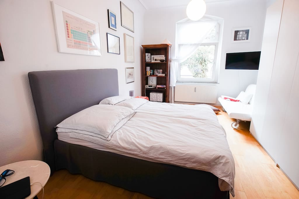 Doppelbett für Buchungen 1-2 Personen
