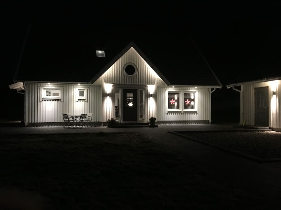 The house by night