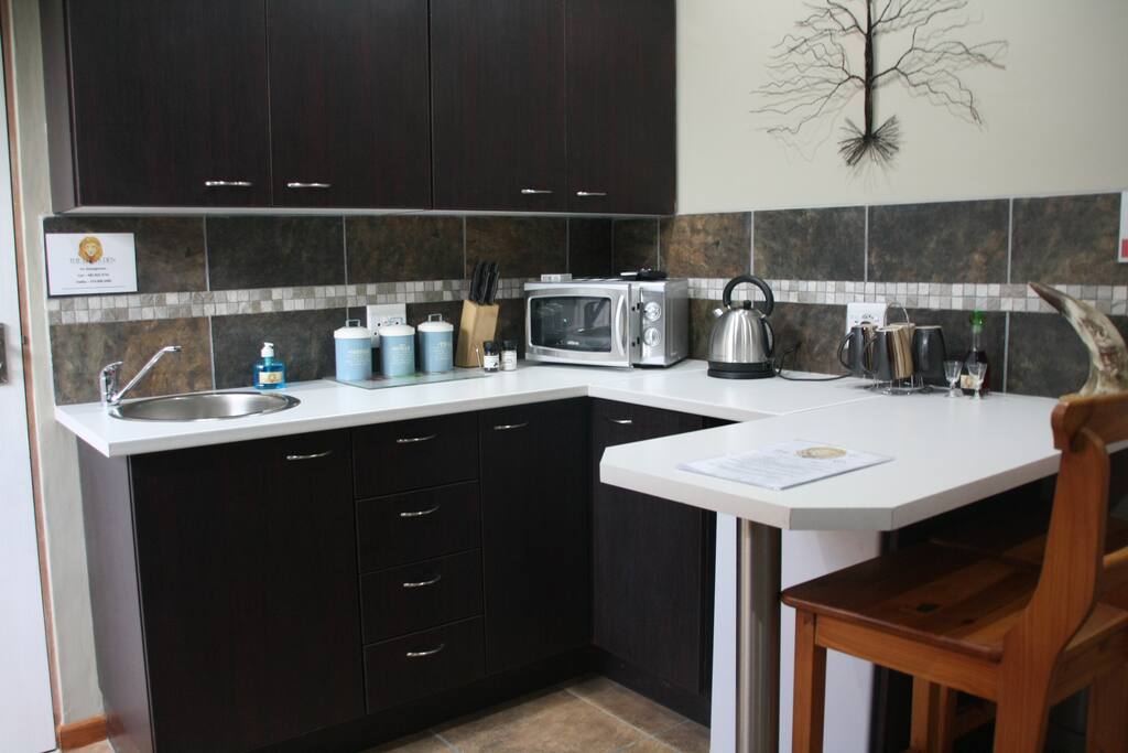 Kitchen with all required utensils