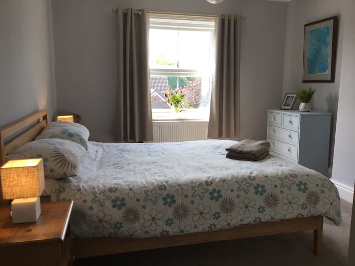 Main bedroom with king size bed