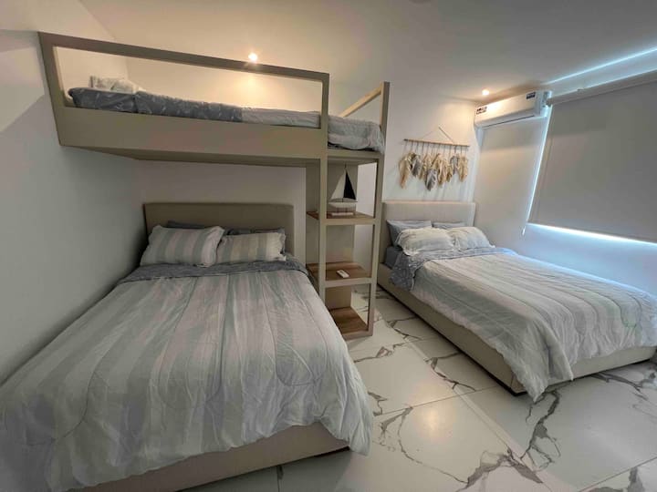 ห้องนอนผู้เข้าพัก 