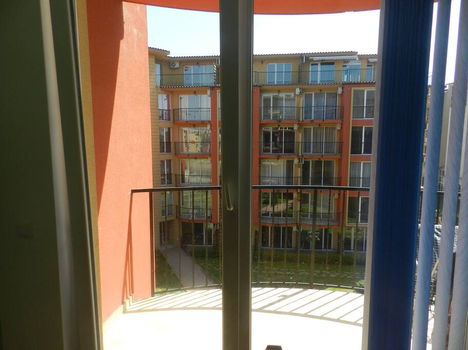 Bedroom window view