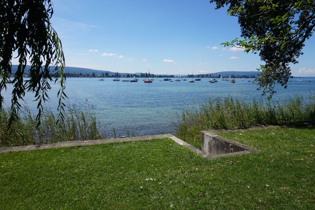 Zugang zum See