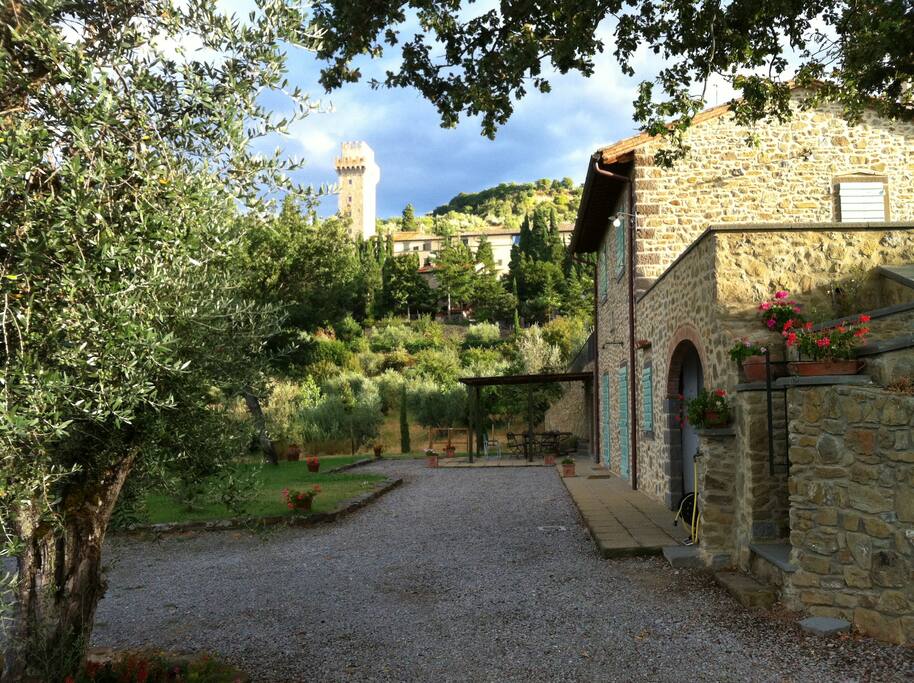 il giardino all'alba