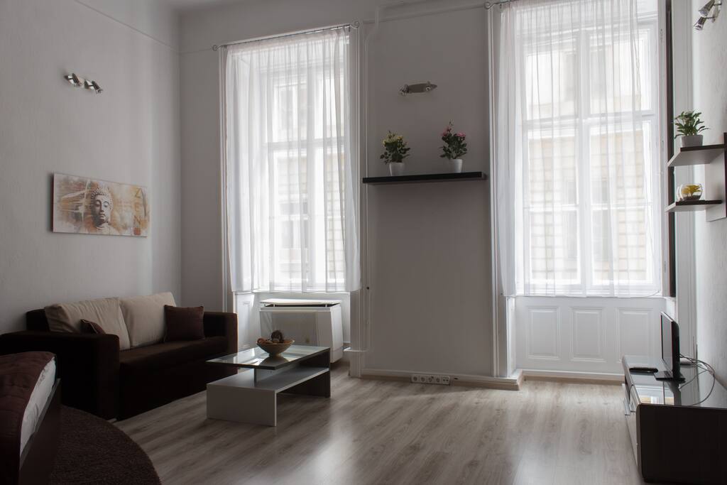 Living room and bedroom