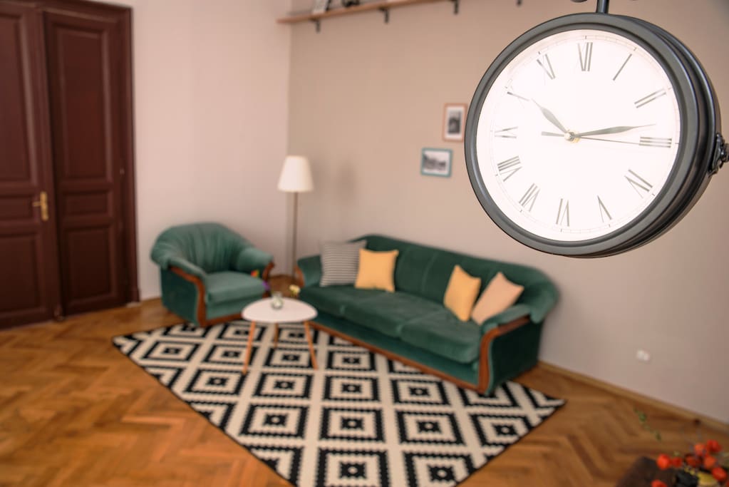 Living room - time flies when you are having fun