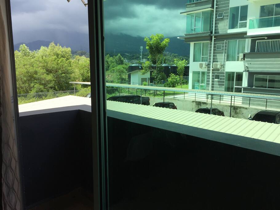 View from balcony