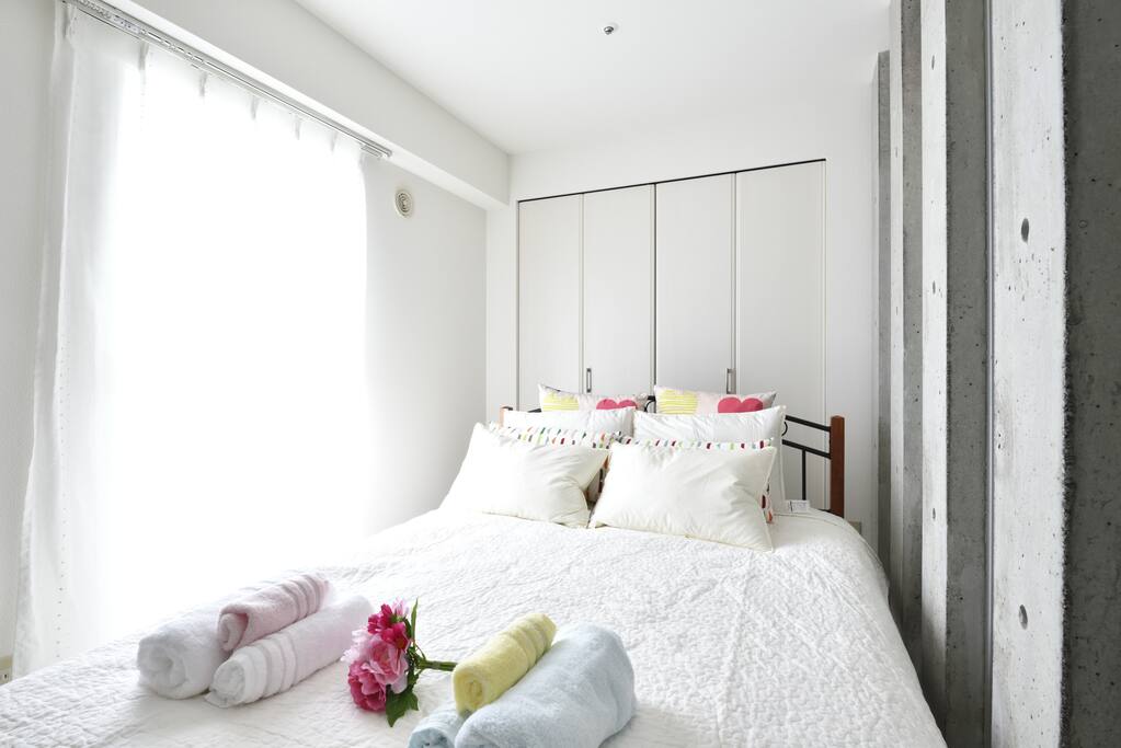 Famous comfortable bed.
You might sleep in♪寝心地抜群のベッド♪