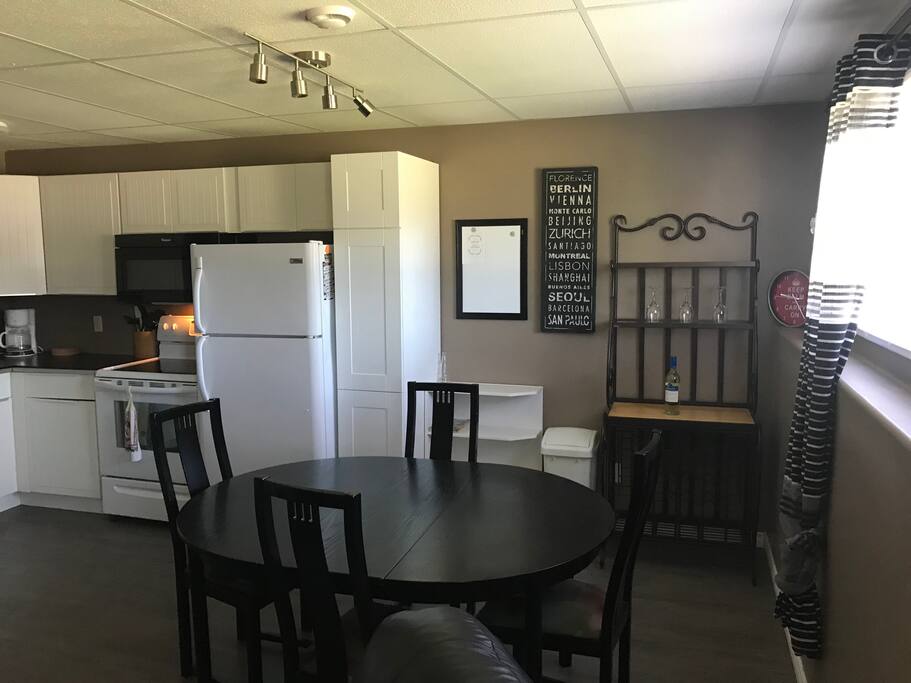 Kitchen with Wine Rack