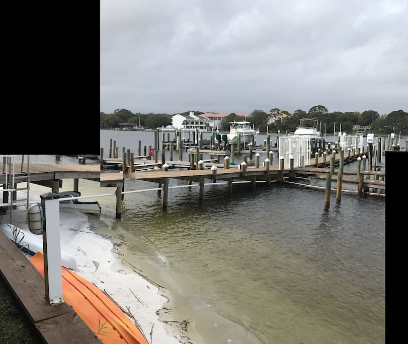 Private Dock and Secure marina
