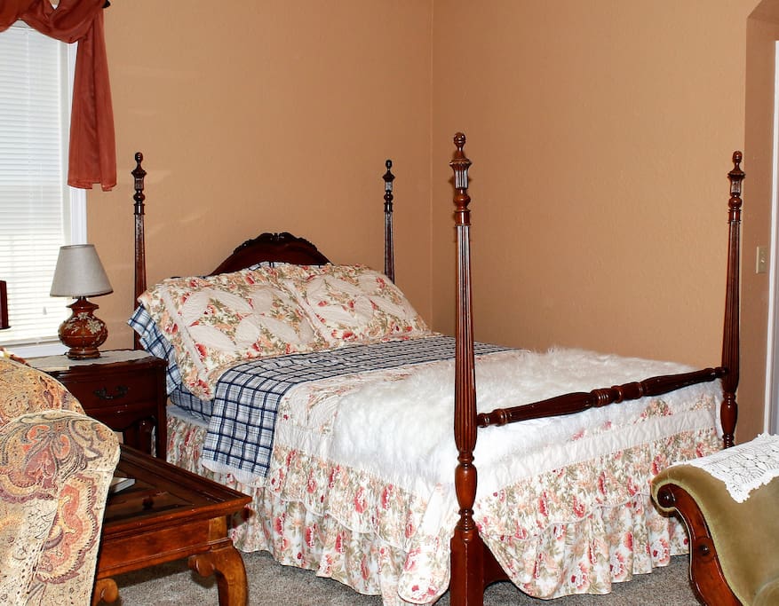 Double bed.