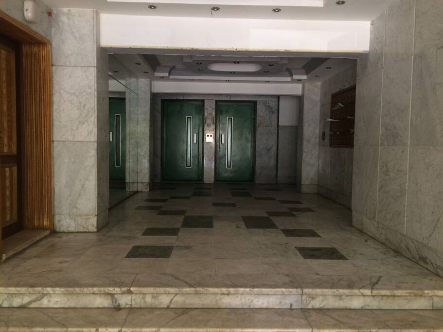 Two elevators