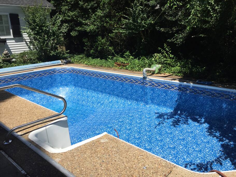 New pool liner