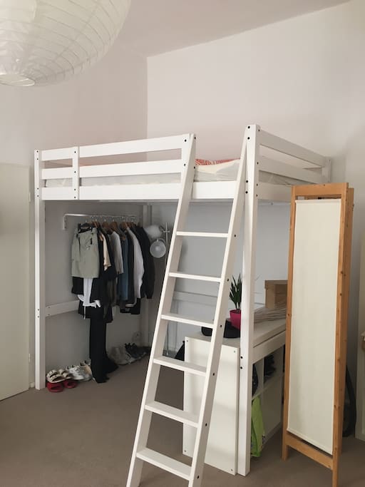 Loft bunk (fits 2 people)