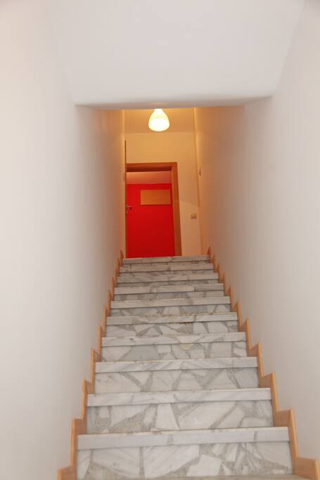 escaleras apartamento 1 planta